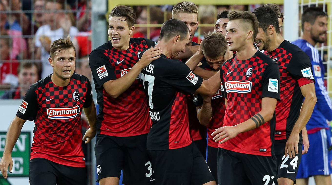SC Freiburg back to winning ways © 2015 Getty Images