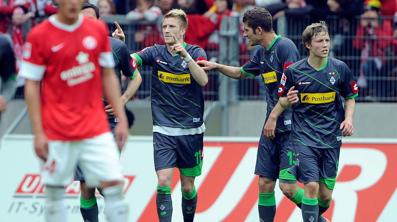 Gute Erinnerungen an Mönchengladbach: Nationalspieler Marco Reus © 2012 Getty Images