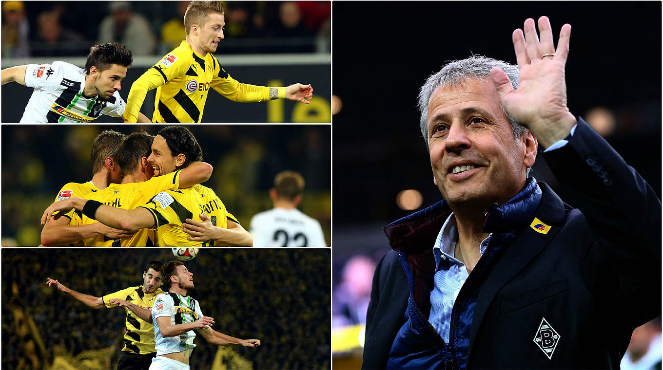 Spitzenteams unter sich: Dortmund empfängt Gladbach mit Erfolgscoach Favre © Getty Images