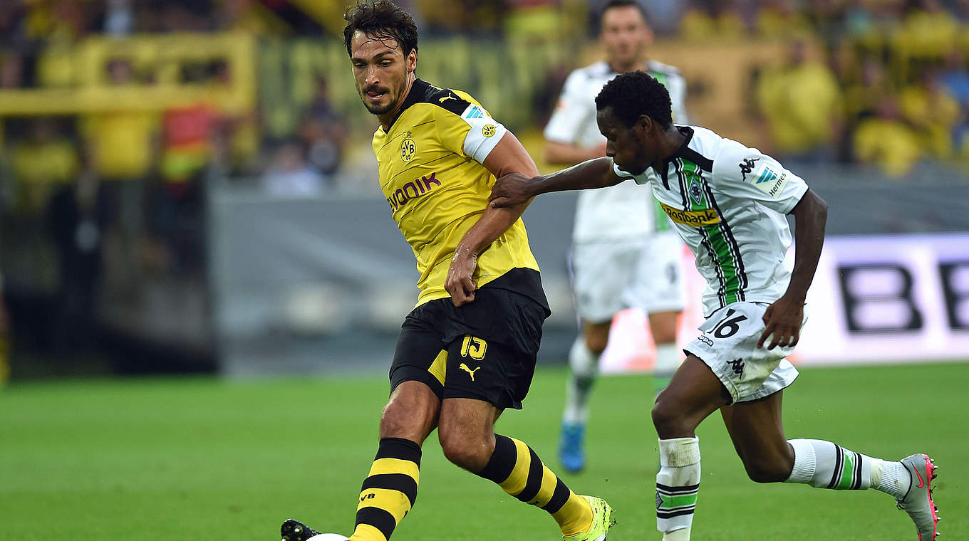 BVB captain Mats Hummels: "We simply dominated Gladbach in all areas of the pitch" © AFP/Getty Images
