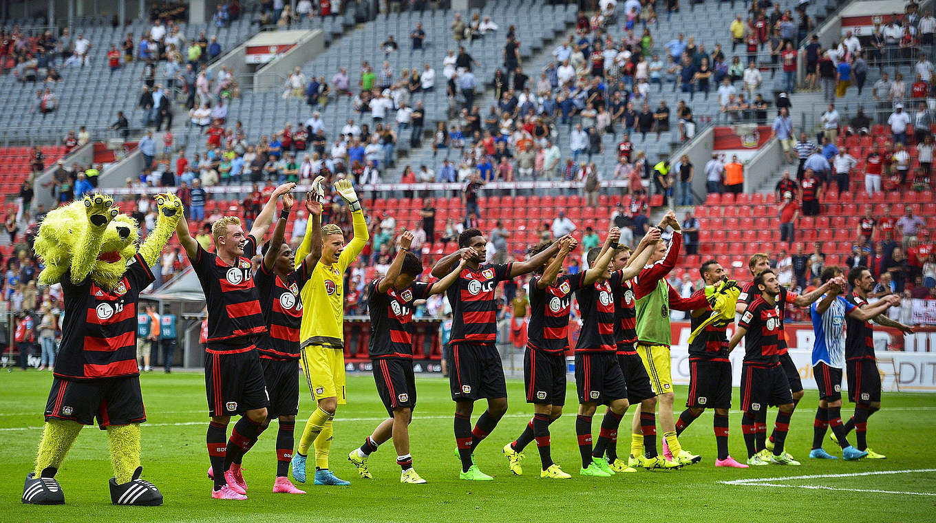 Bayer Leverkusen hoping for Champions League success © SASCHA SCHUERMANN/AFP/Getty Images
