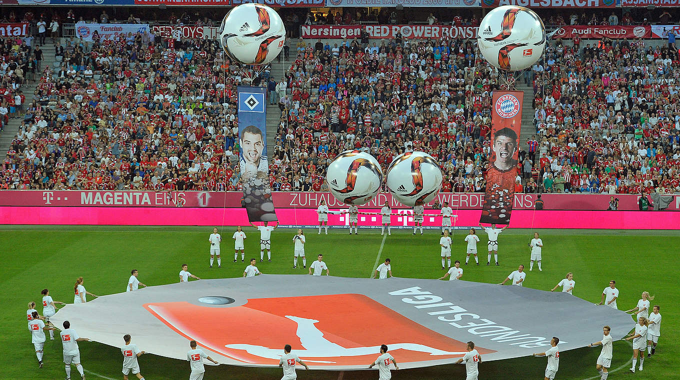 Bayern München - Hamburger SV 5:0 (1:0): Die 53. Bundesliga-Saison wird feierlich eröffnet © 2015 Getty Images