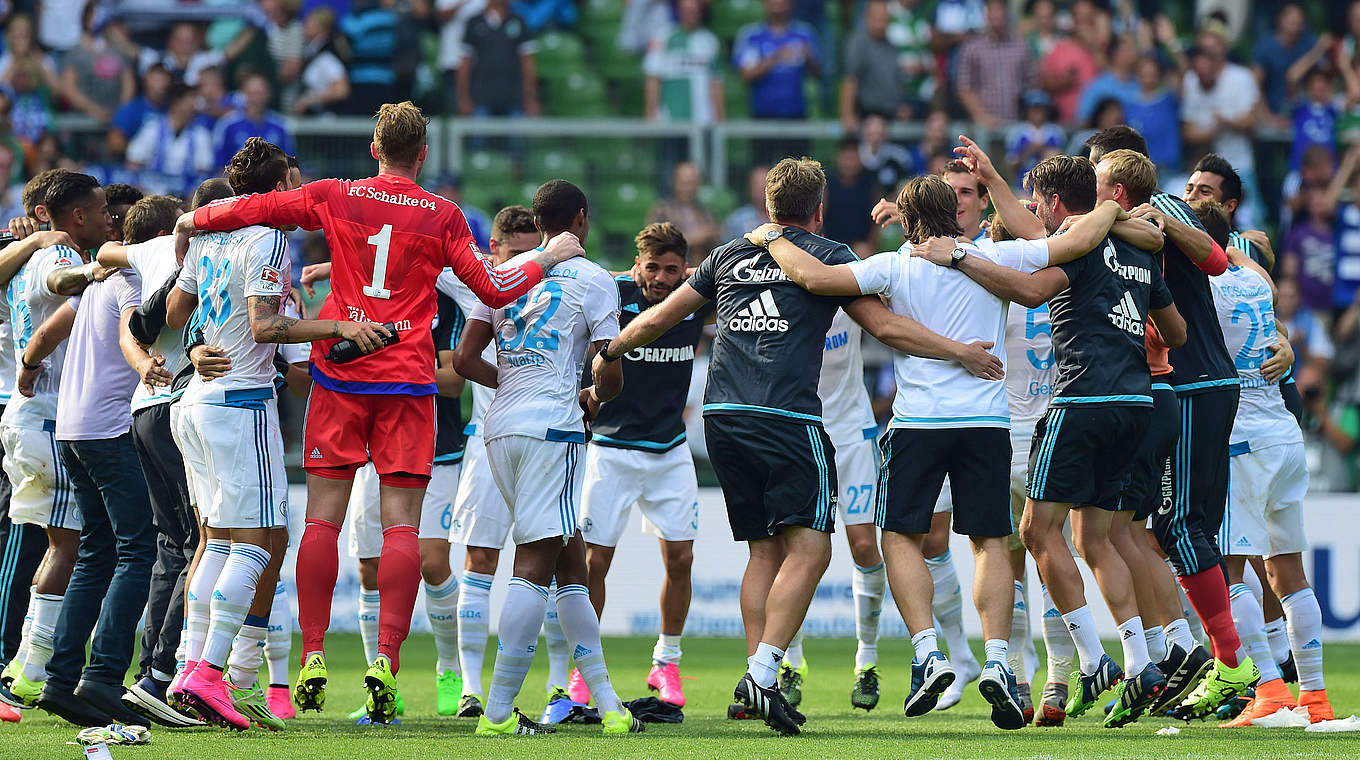 Werder Bremen - FC Schalke 04 0:3 (0:1): Die Gelsenkirchener zählen mit ihrem Auswärtssieg zu den größten Gewinnern des ersten Spieltages © 