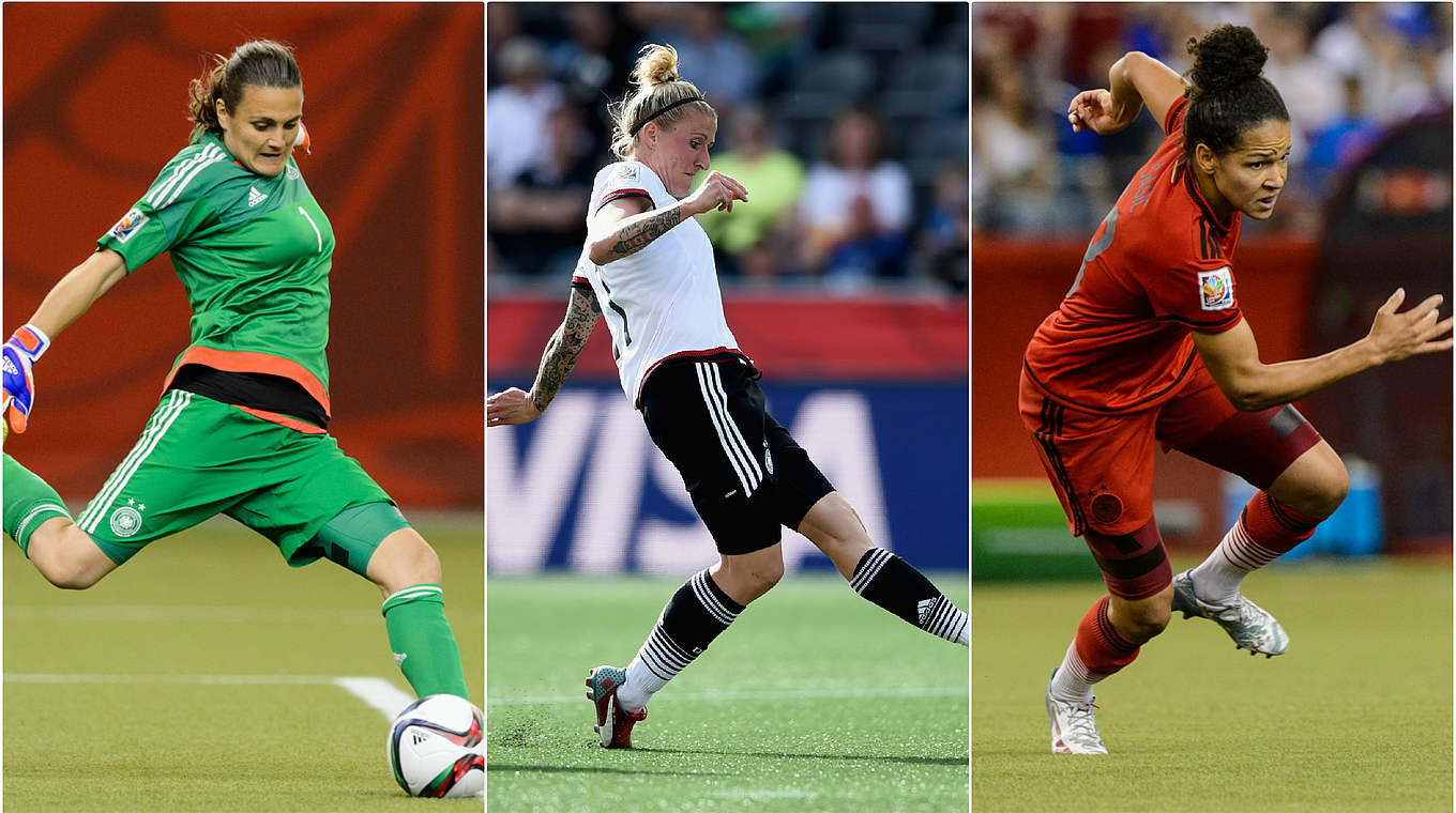 German trio Angerer, Mittag and Sasic in World Cup All-Star Squad © 2015 Getty Images