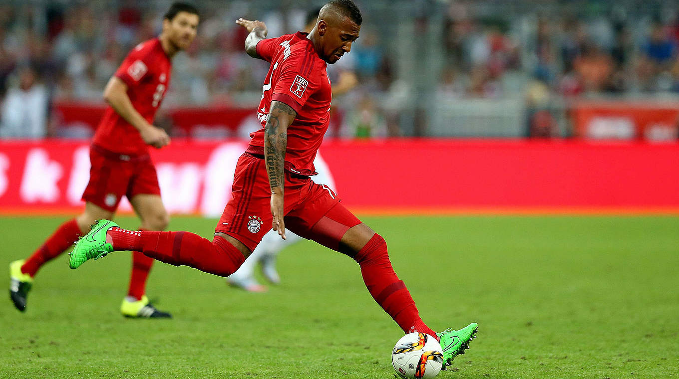 Kevin Volland on Boateng: "He has an enormous presence and exceptional build-up play" © 2015 Getty Images