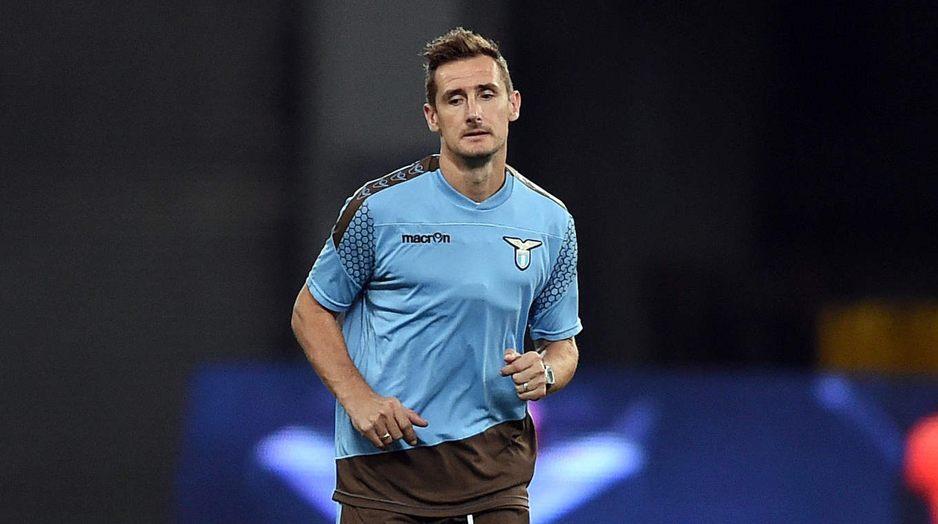 Lazio's Miroslav Klose unsuccessful on return © 