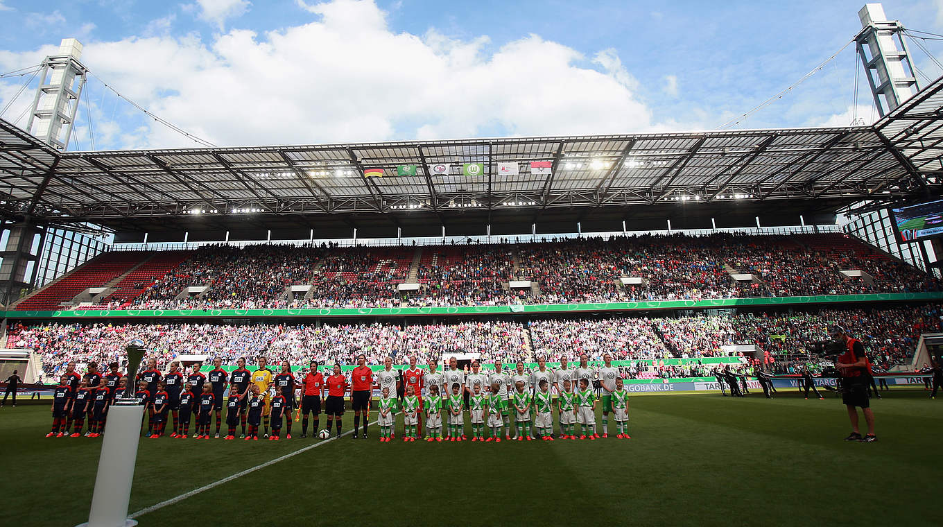 Das Ziel der langen DFB-Pokalreise am 21. Mai: das RheinEnergieStadion in Köln © 2015 Getty Images