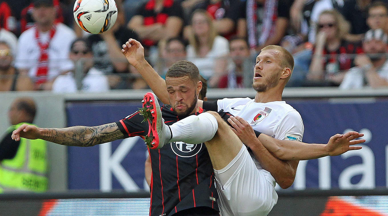 Frankfurt and Augsburg played out a hard-fought draw © 