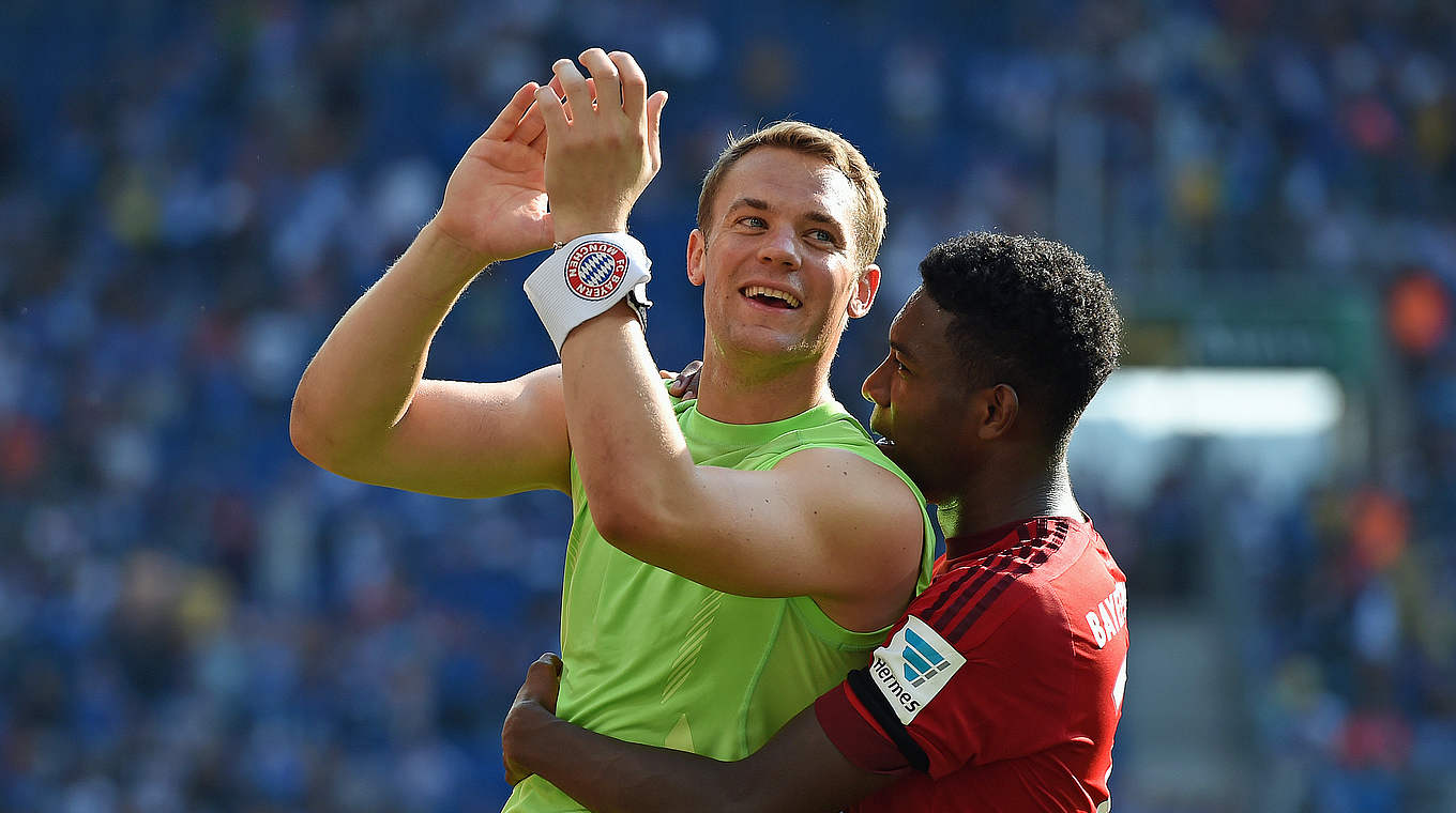 Neuer on Alaba: "He cleared well and redeemed himself for his early mistake" © 2015 Getty Images