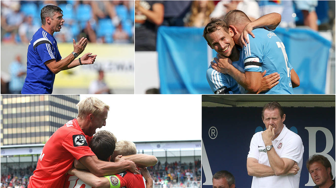 Stammgäste in der 3. Liga: der Chemnitzer FC und der SV Wehen Wiesbaden © Getty Images/DFB