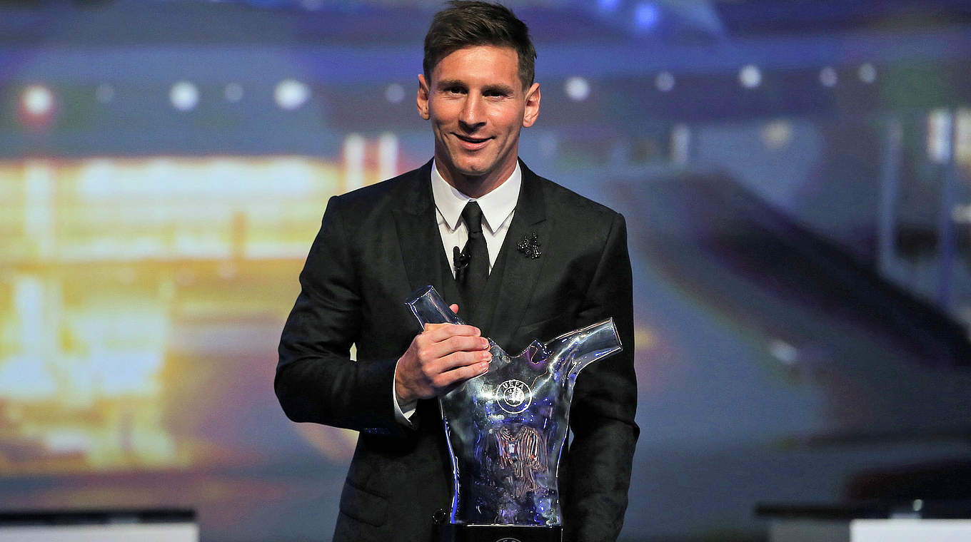 "Europas Fußballer des Jahres": Sieger ist Barcelonas Superstar Lionel Messi © 