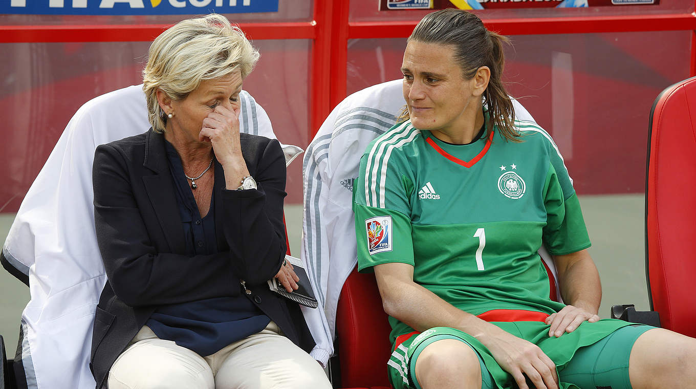 Germany manager Silvia Neid will no longer be able to call on Angerer © 2015 Getty Images