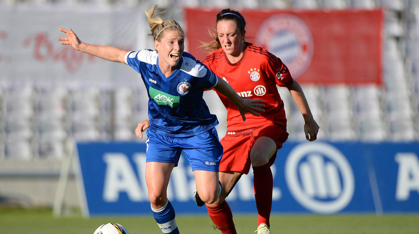Seit dieser Saison Spielerin bei Turbine Potsdam: Elise Kellond-Knight (l.) © imago/foto2press