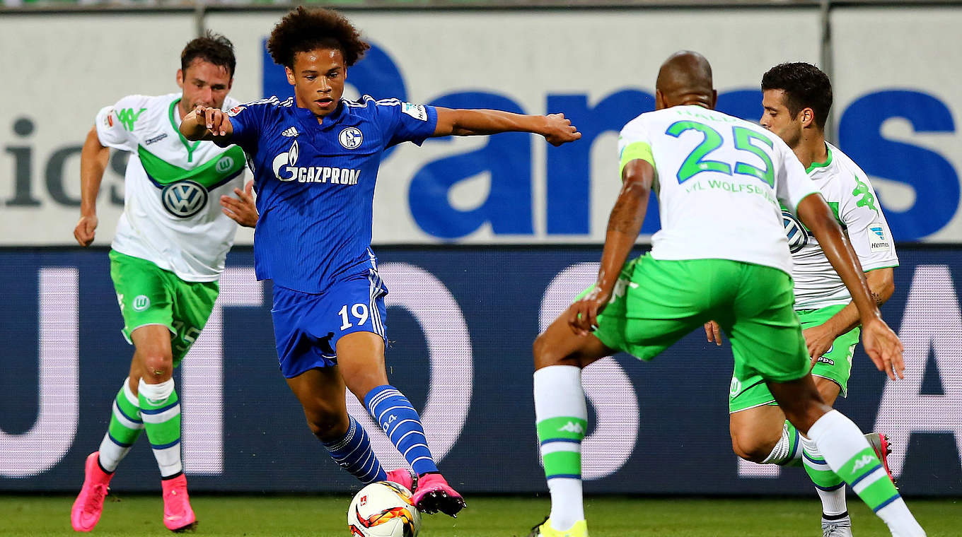 Leroy Sané put in a good performance but came away with nothing © 2015 Getty Images