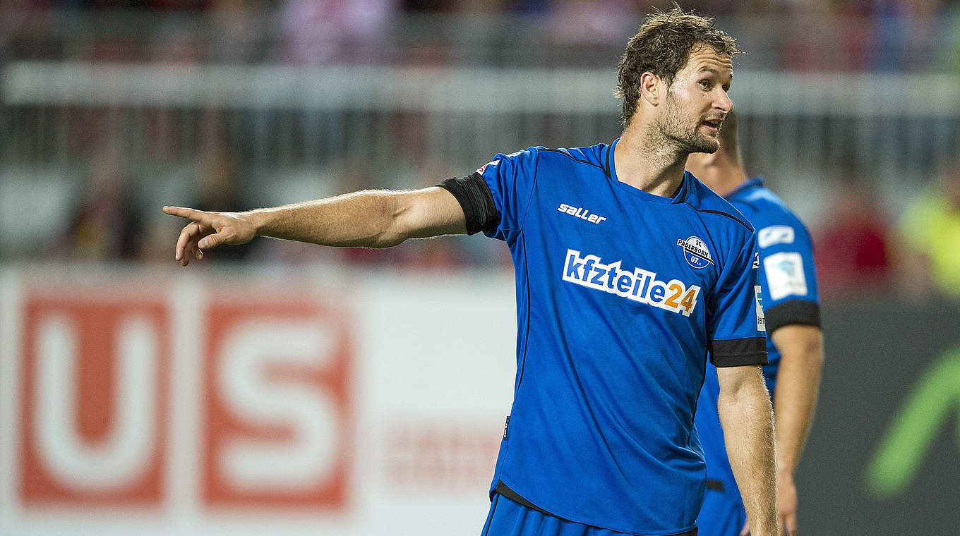 Sein Tor reicht nicht für den SC Paderborn: Nick Proschwitz © 2015 Getty Images