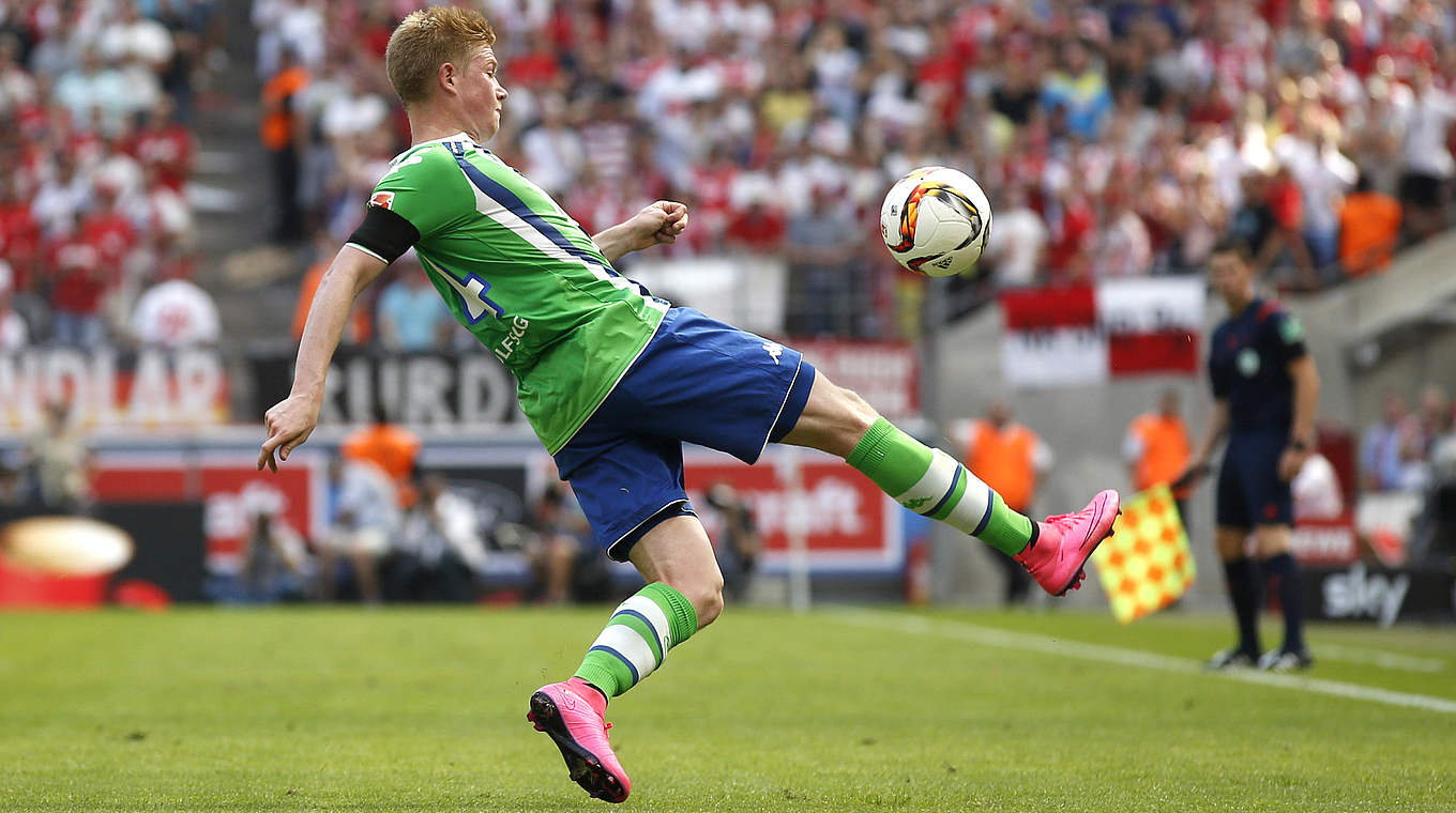 Wechsel zu Manchester City perfekt: Kevin De Bruyne verlässt den VfL Wolfsburg endgültig © 2015 Getty Images