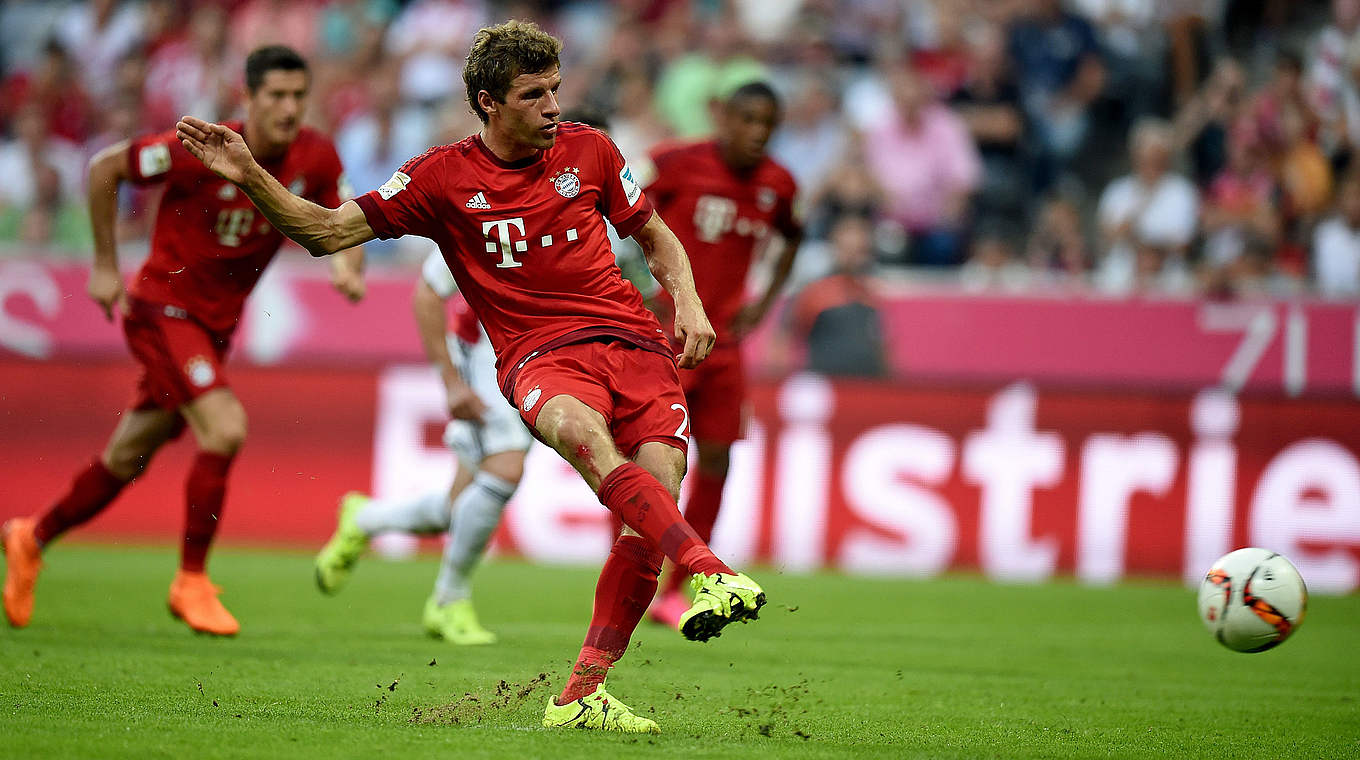 Thomas Müller: "Wir hätten es am Ende noch besser ausspielen müssen" © 2015 Getty Images