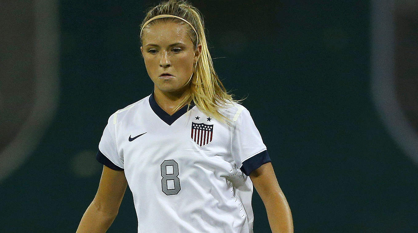 Kommt aus den USA nach München: Kristie Mewis © 2013 Getty Images