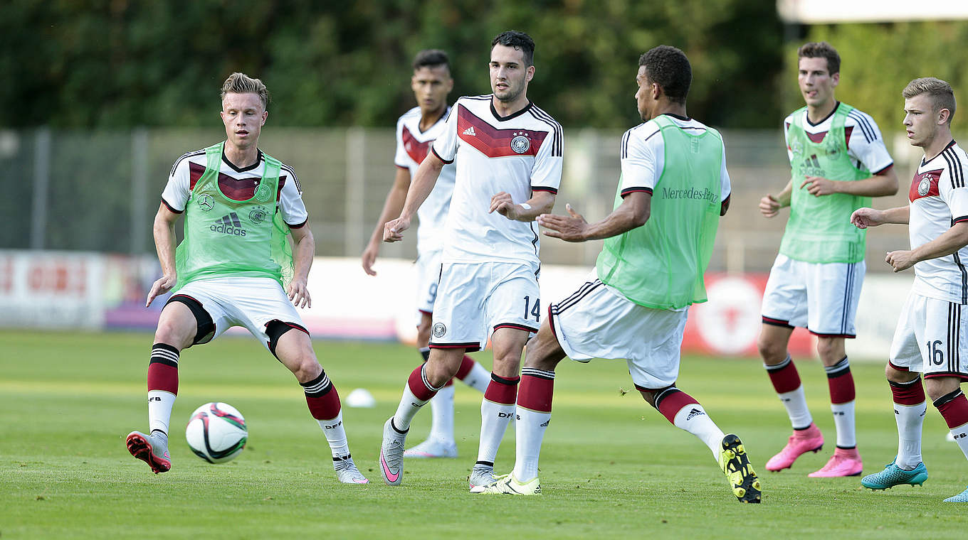 Germany’s U21s begin their Rio and Polish journeys in Lübeck © 2015 Getty Images