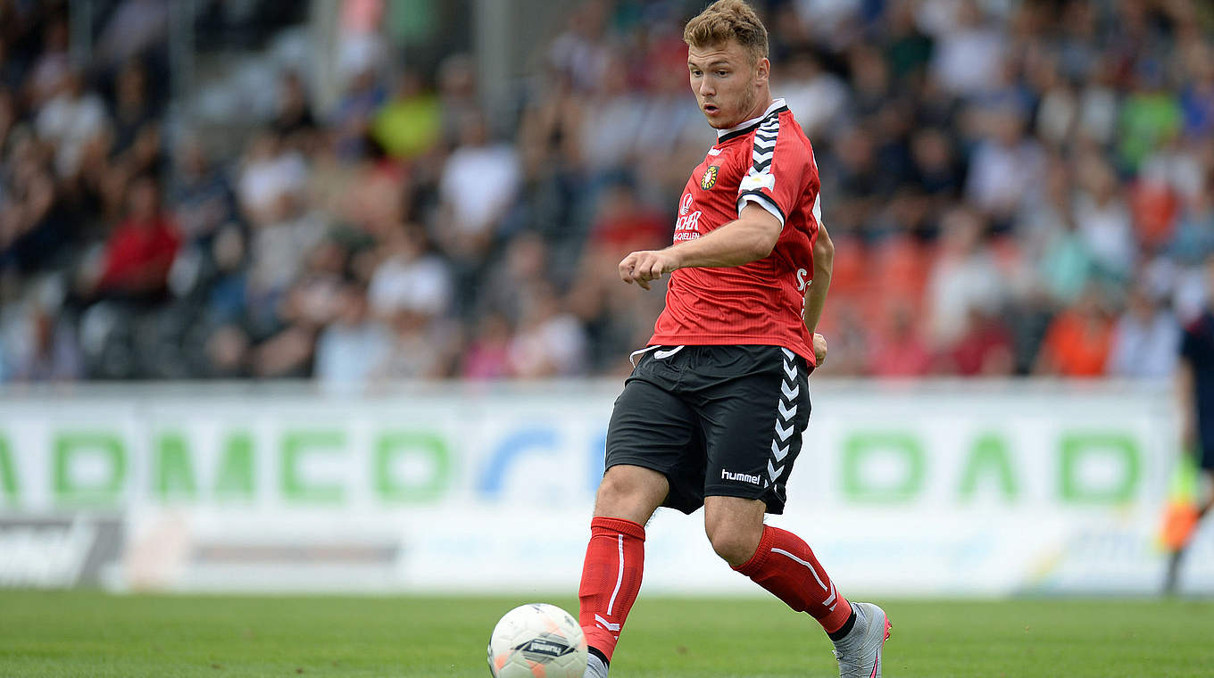 In die U 20-Nationalmannschaft berufen: Großaspachs Max Dittgen © 2015 Getty Images