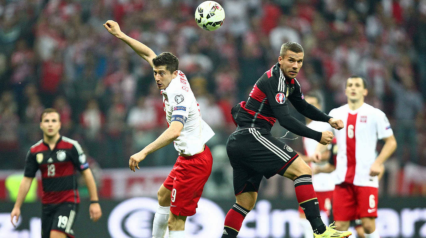 Podolski: "We want to qualify in first place" © imago/Newspix