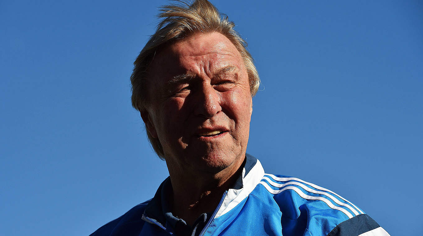 Horst Hrubesch has his sights set on Rio 2016 and looks to “build a strong team" © 2015 Getty Images