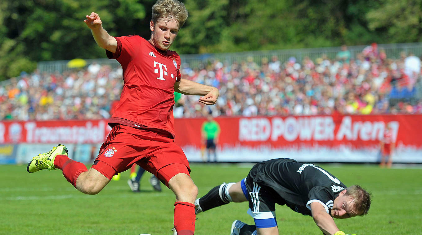 Treffsicher für Bayerns U 23: Patrick Weihrauch (l.) © 2015 Getty Images