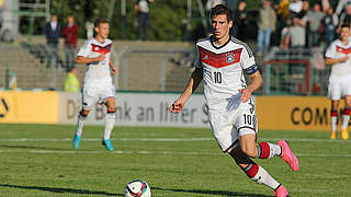 Starker Start mit der deutschen U 21: Kapitän Leon Goretzka vom FC Schalke 04 © imago/Hübner