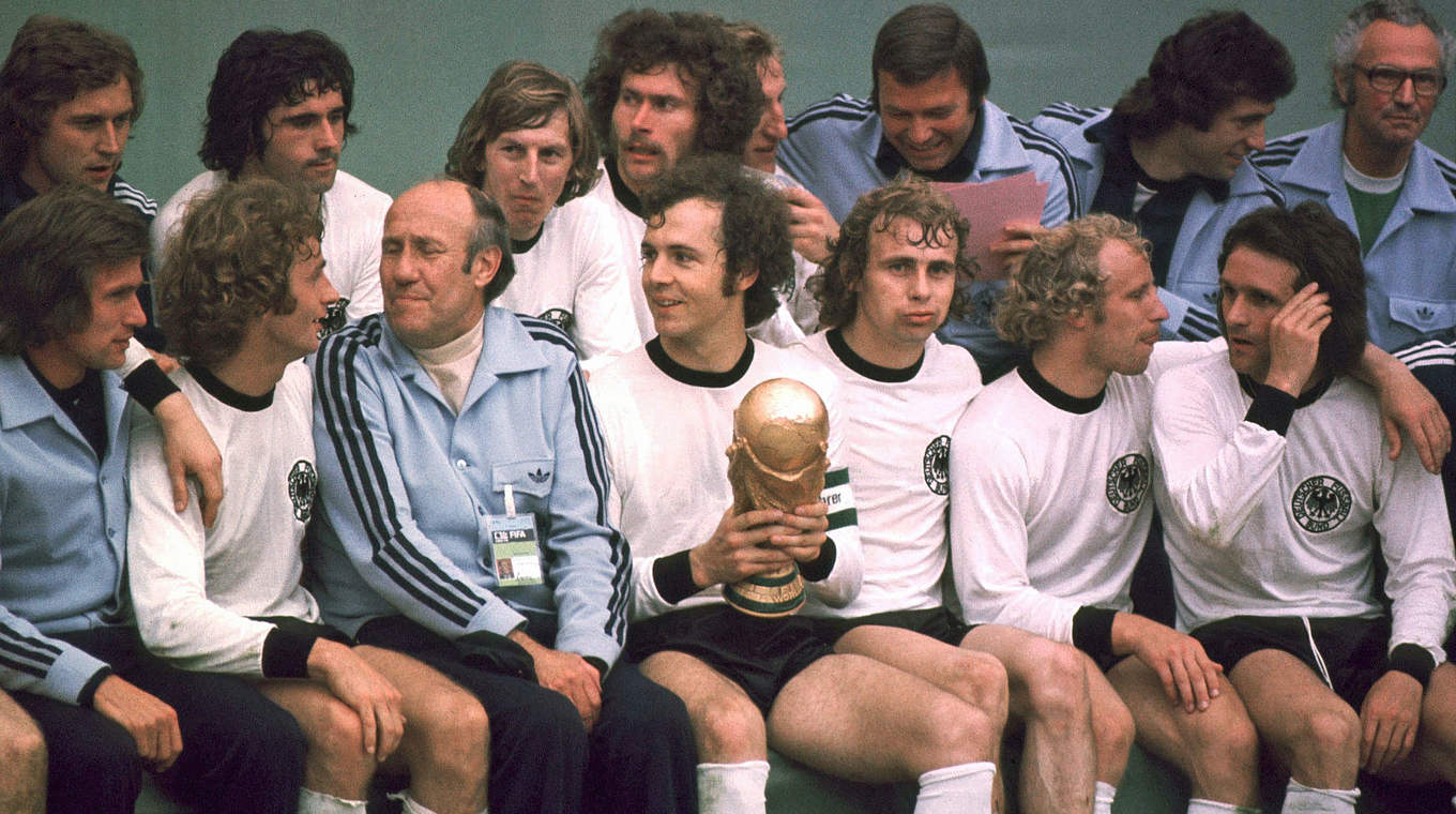 Grabowski und Vogts wurde 1974 unter Helmut Schön Weltmeister © Getty Images