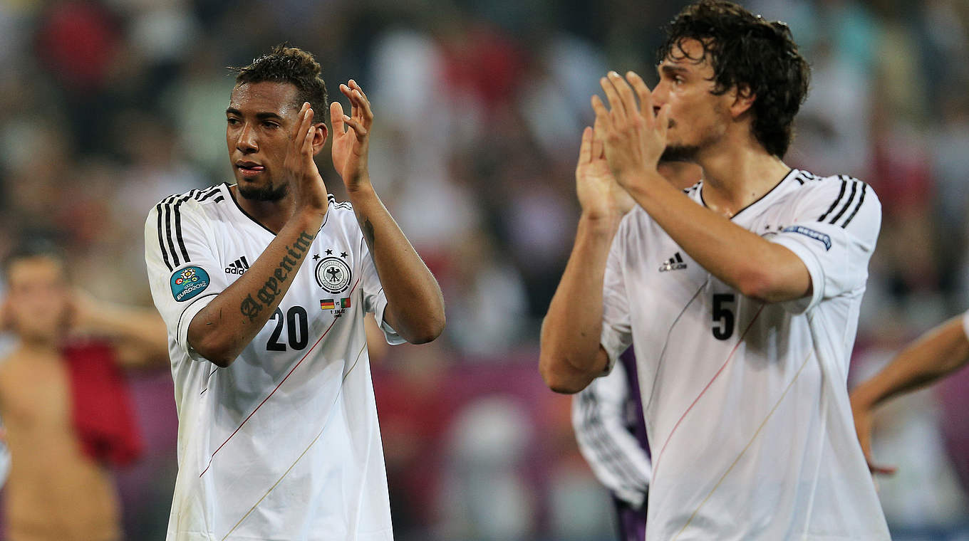 Boateng and Hummels, here in 2012, have been a proven partnership for years © 2012 Getty Images
