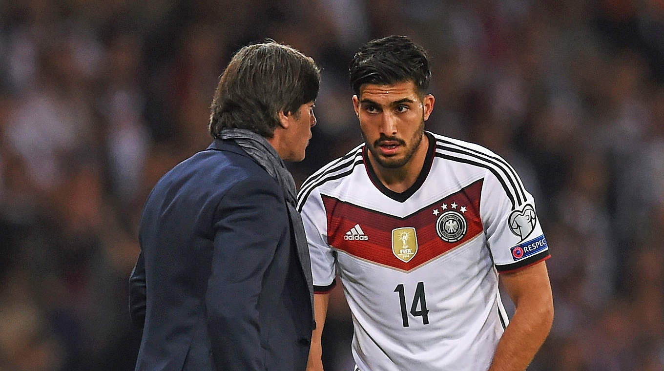 Löw: "Can builds the game from the back well  and has class on the ball" © 2015 Getty Images