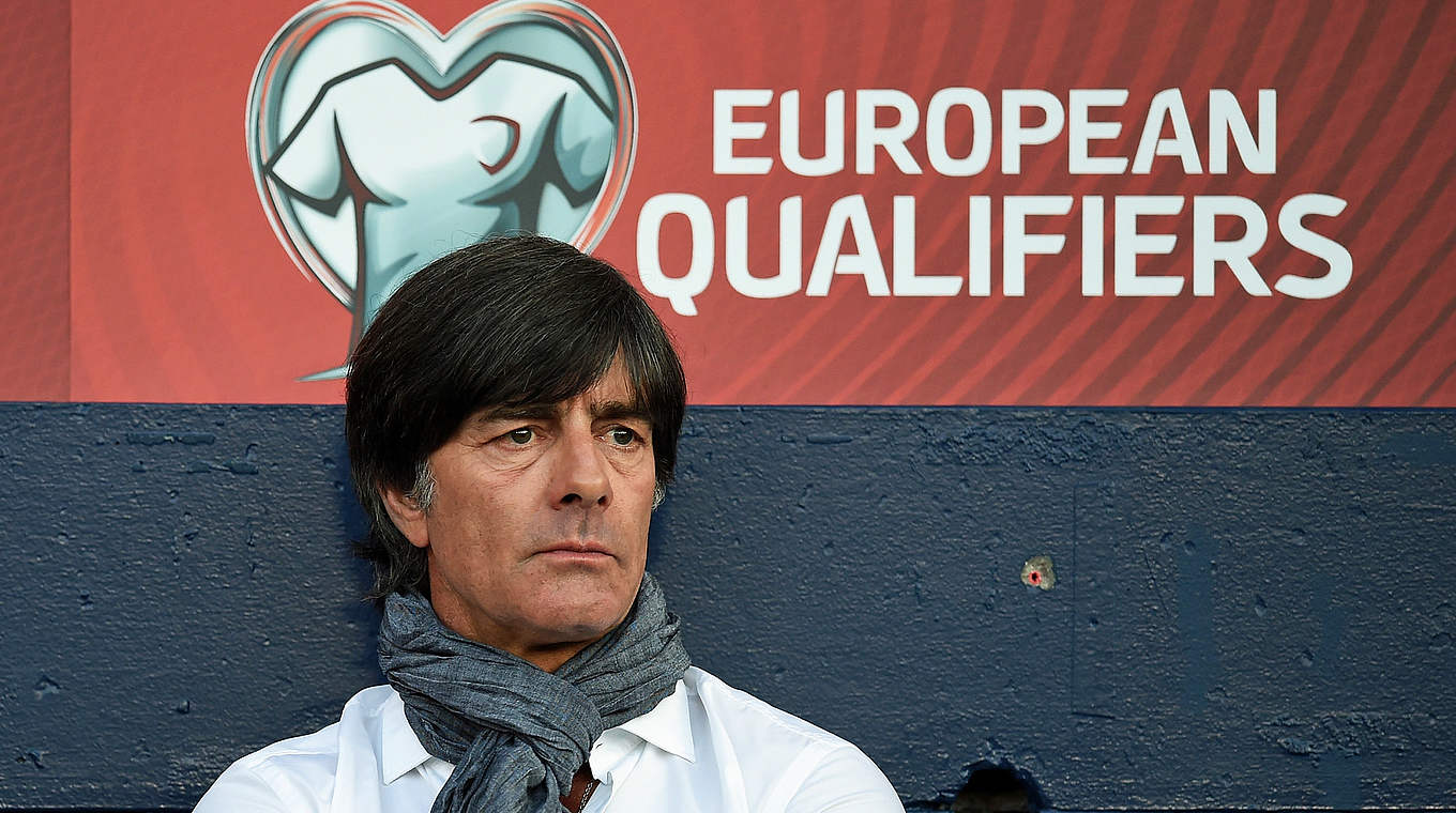 Löw: "We took a huge step towards qualifying" © 2015 Getty Images