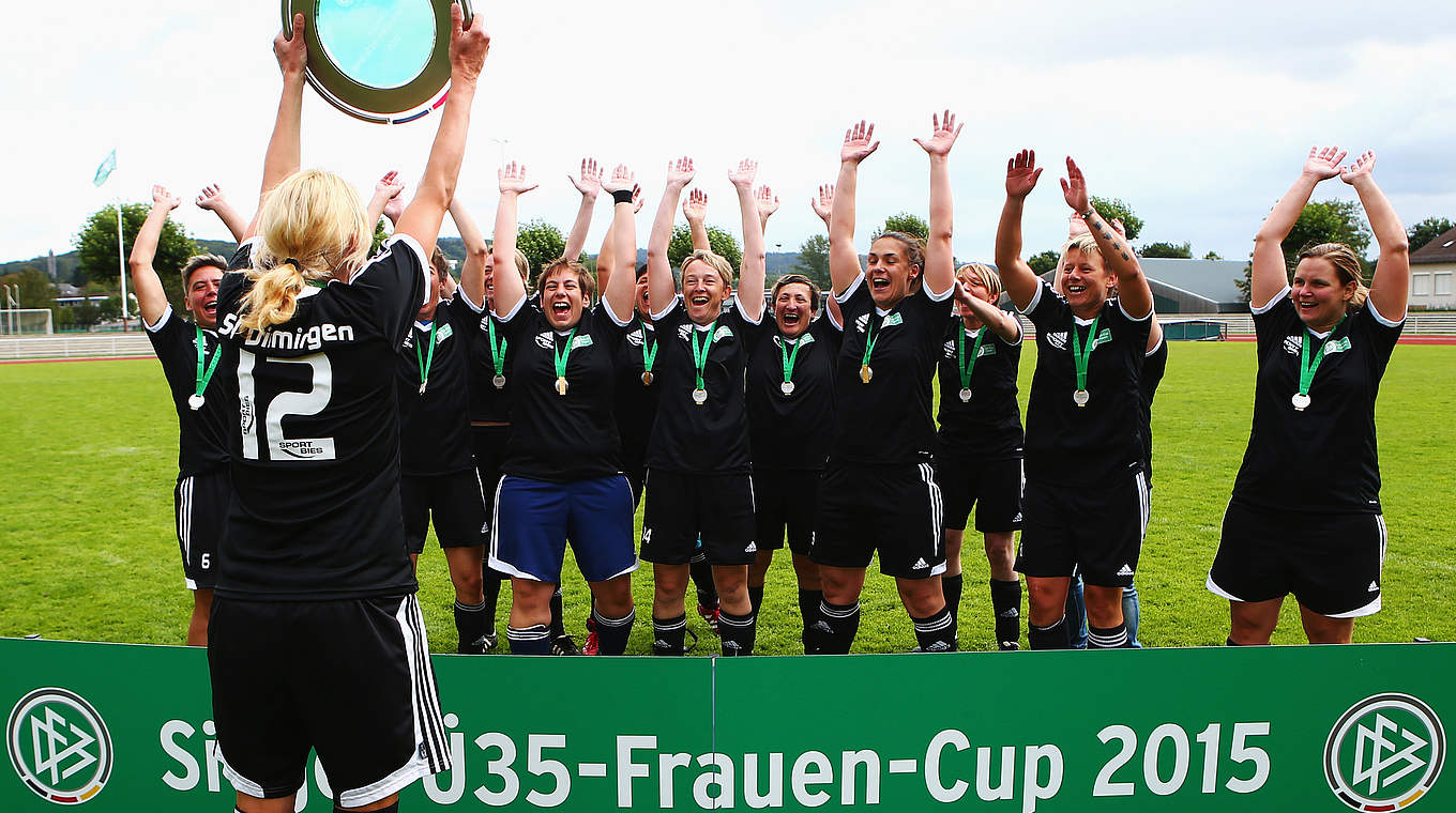 Der Turnier-Neuling aus dem Saarland hat nach dem Sieg allen Grund zum Feiern © 2015 Getty Images