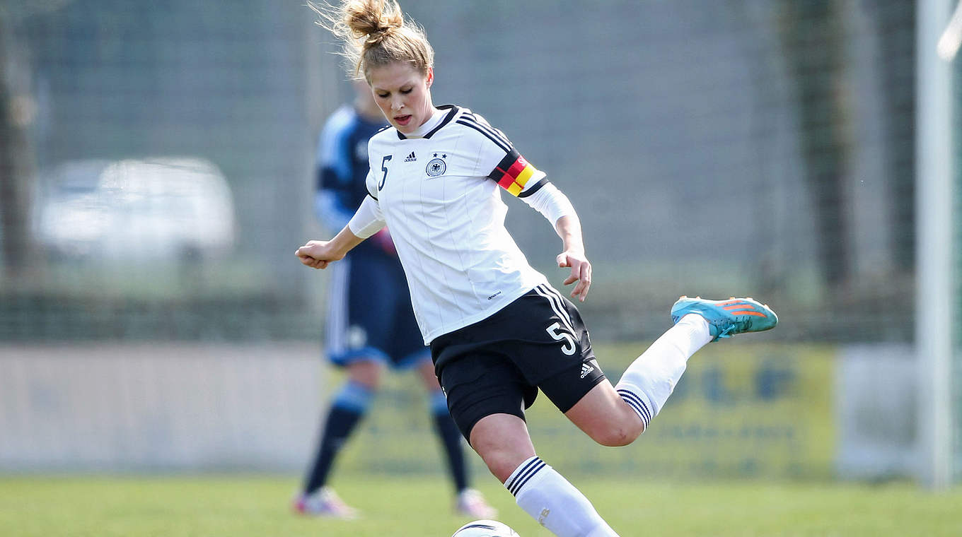 Zum ersten Mal in das Aufgebot der Frauen-Nationalmannschaft berufen: Rebecca Knaak © 2015 Getty Images