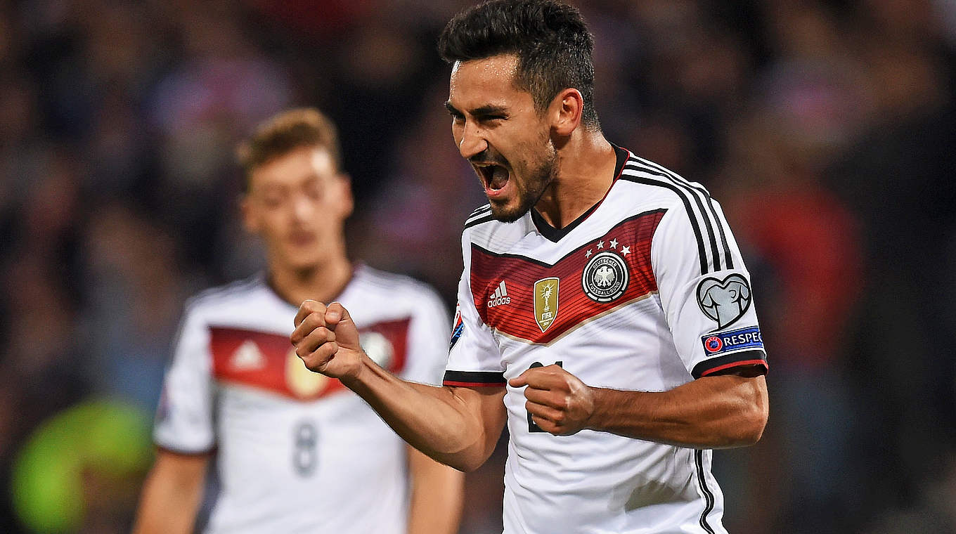 Gewann die Wahl zum schönsten Tor: Ilkay Gündogan © 2015 Getty Images