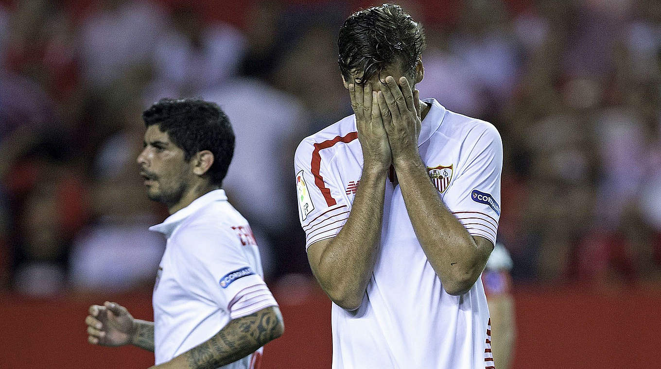 In der Liga noch nicht auf der Höhe: Fernando Llorente mit dem FC Sevilla © 2015 Getty Images