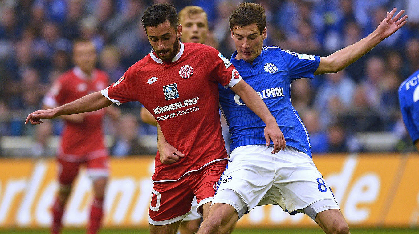 Goretzka (r.) gegen Mainz: "Ich war hochmotiviert" © SASCHA SCHUERMANN/AFP/Getty Images