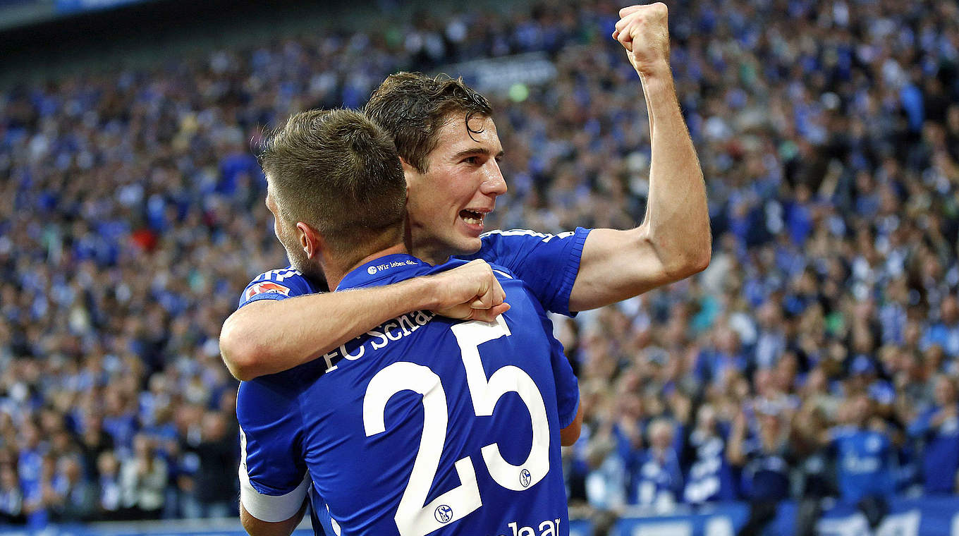 In der Saison 2015/16 wurde Goretzka zum Stammspieler auf Schalke und absolvierte in der Hinrunde 15 von 17 Spielen © 2015 Getty Images