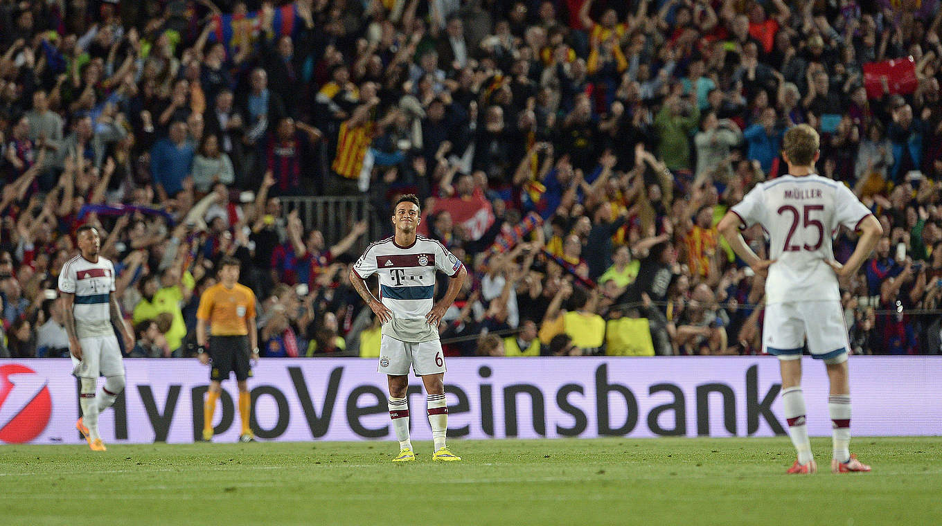 Bayern lost in the semi-final to current holders Barcelona last year © JOSEP LAGO/AFP/Getty Images