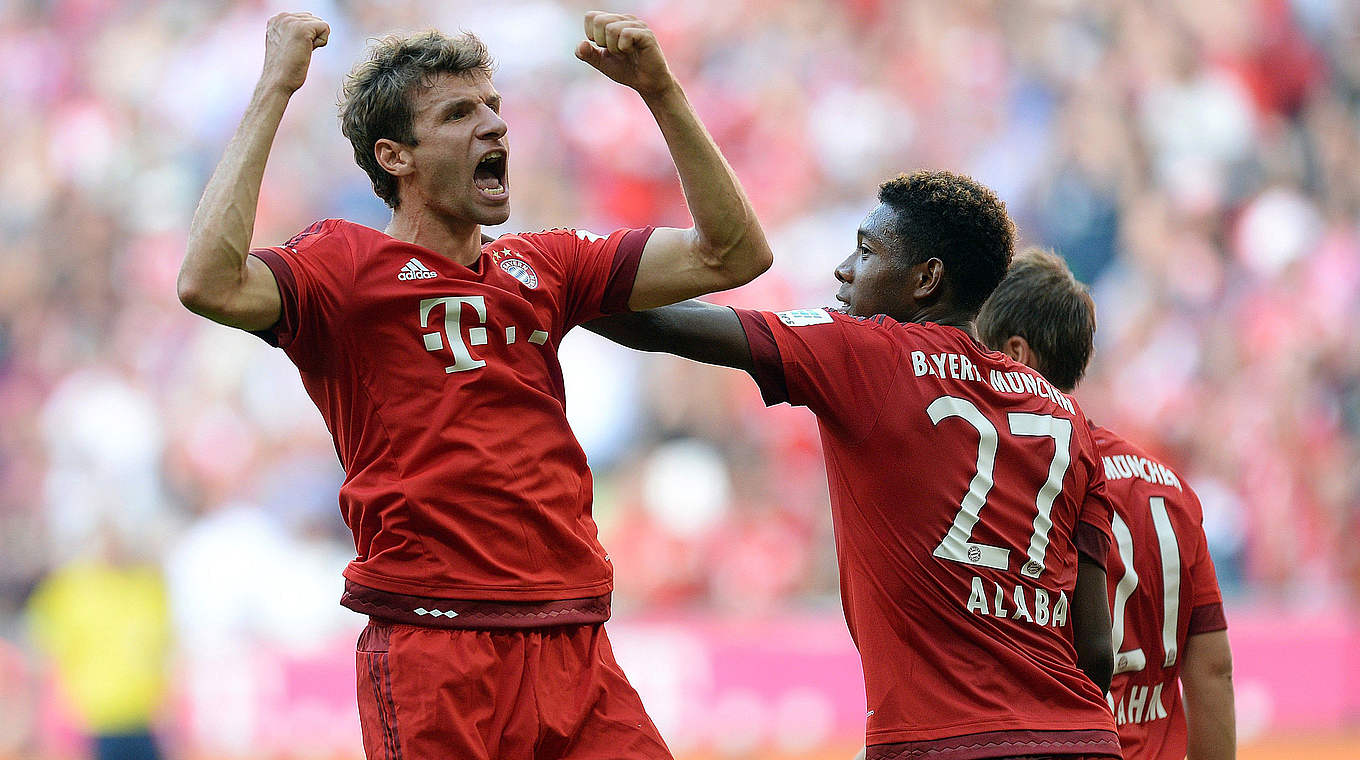 Bayern's in form goalscorer, Thomas Müller © CHRISTOF STACHE/AFP/Getty Images