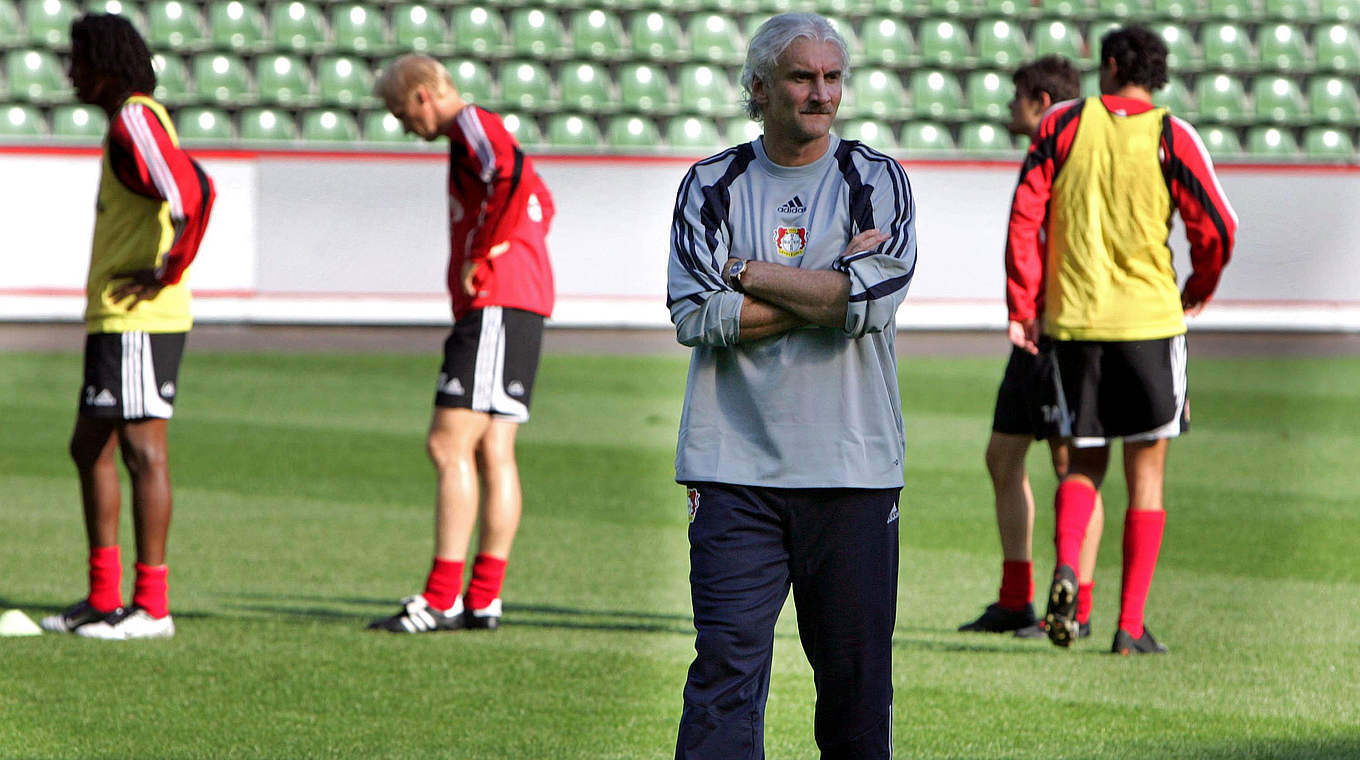 Interimscoach in Leverkusen: Rudi Völler © 2005 Getty Images