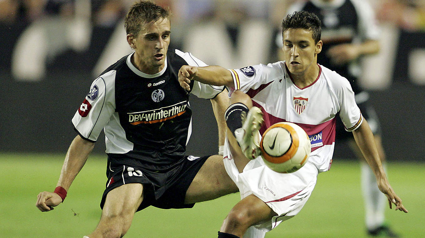 Premiere im Europapokal: Mainz schlägt sich in Sevilla wacker © 2005 Getty Images