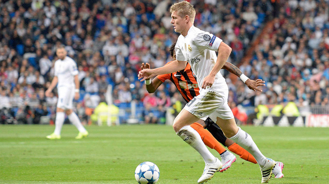 Toni Kroos and Real Madrid won their opening group-stage game © imago/foto2press