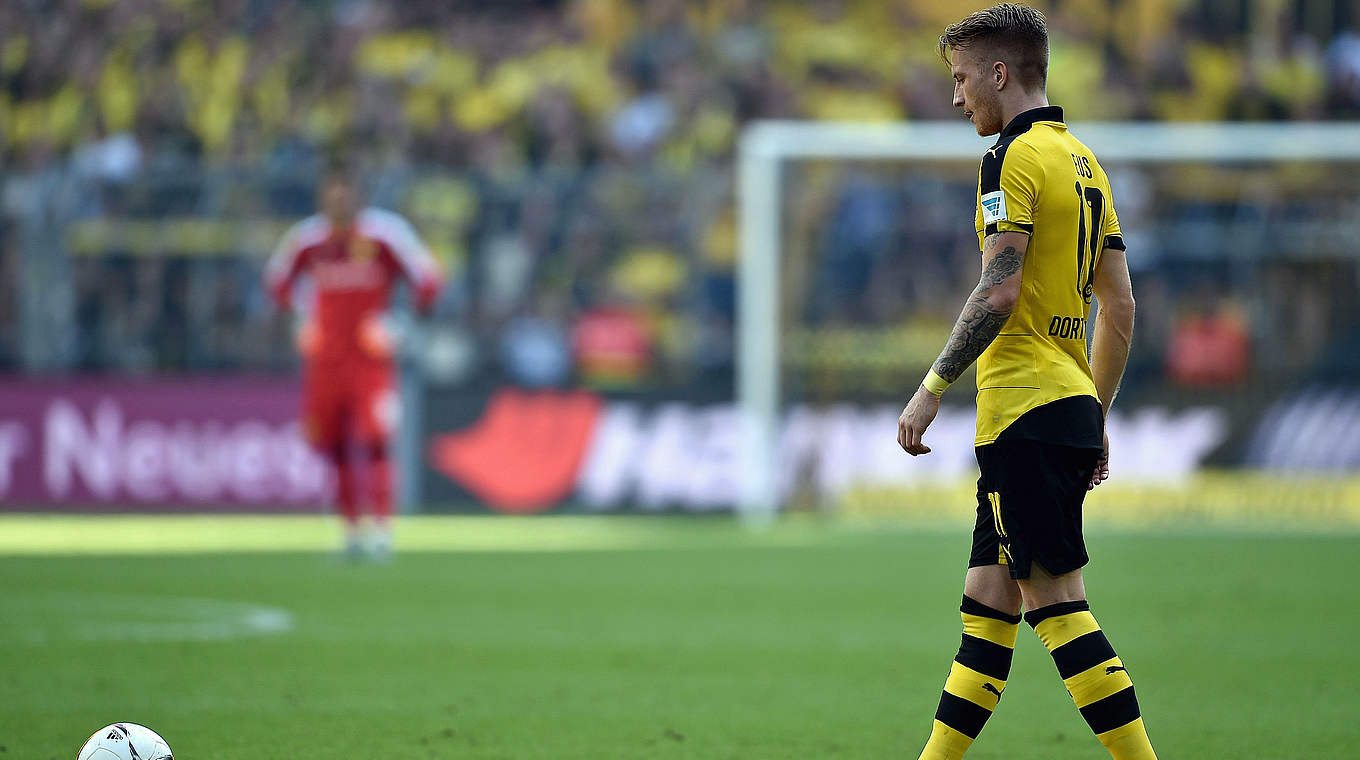 Dortmund will be without star striker Marco Reus. © 2015 Getty Images
