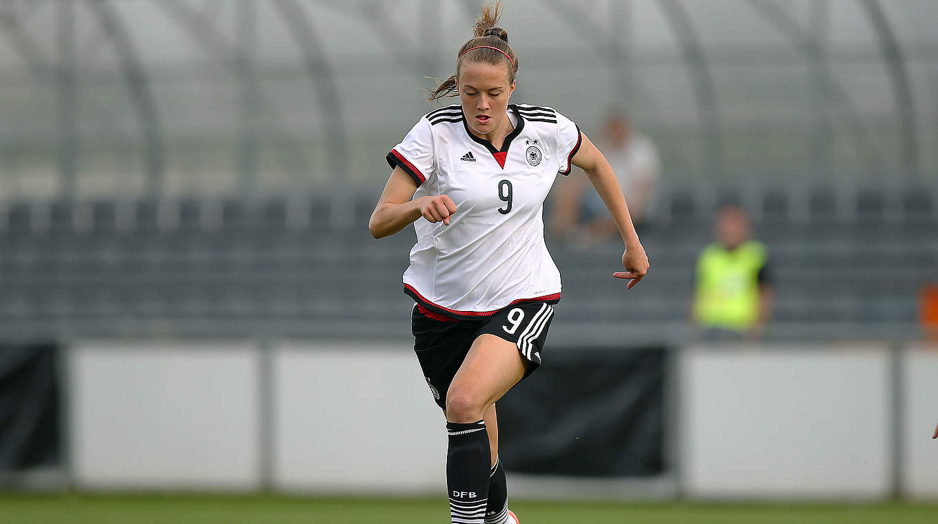 Drei Tore in zwei Spielen: Stefanie Sanders von Werder Bremen © 2015 Getty Images