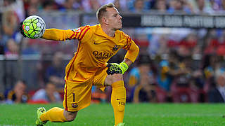 Barca keeper ter Stegen out injured © 2015 Getty Images