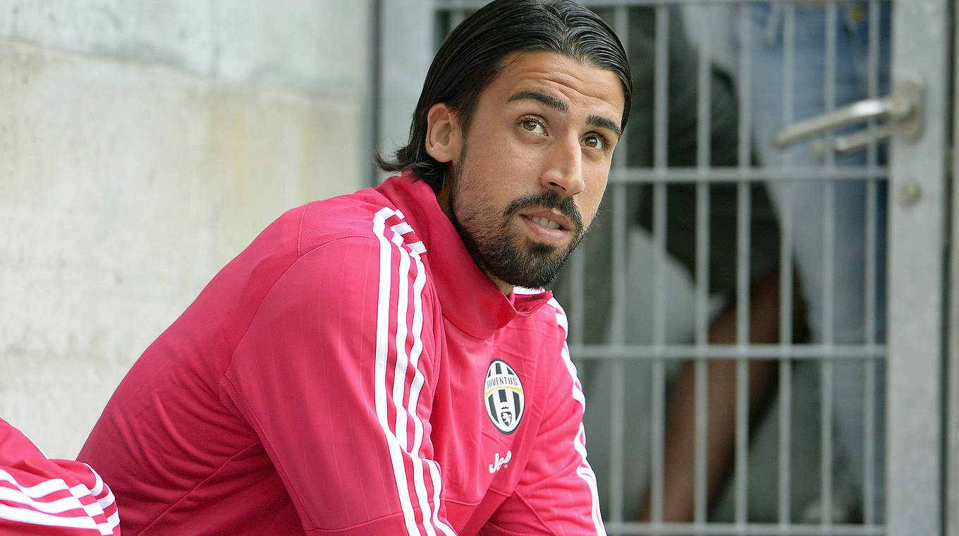 Warten auf den ersten Pflichtspieleinsatz bei Juventus: Sami Khedira © 2015 Getty Images