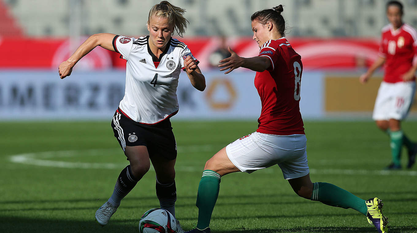 Full back Leonie Maier also got on the scoresheet © 2015 Getty Images