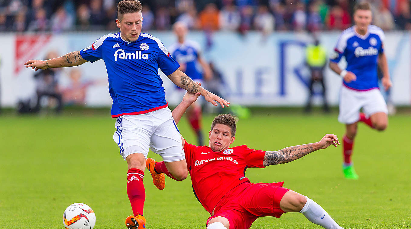 Kein Sieger im hohen Norden beim Spiel Kiel gegen Rostock © 2015 Getty Images