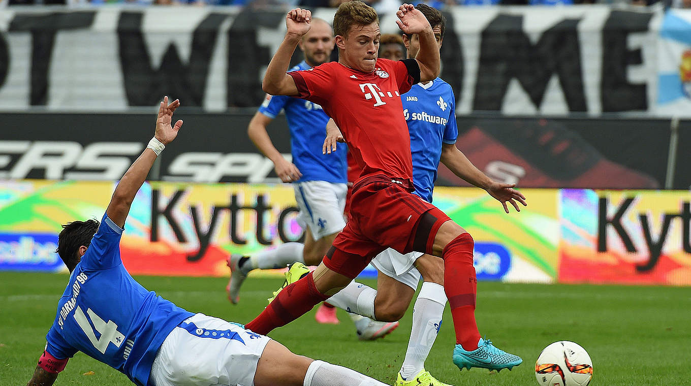 Joshua Kimmich (v.): "Jedes Kind träumt davon, mal in der Bundesliga zu spielen" © 2015 Getty Images